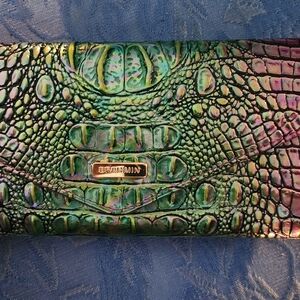 Brahmín Veronica wallet hyacinth ombré mini Melbourne genuine leather